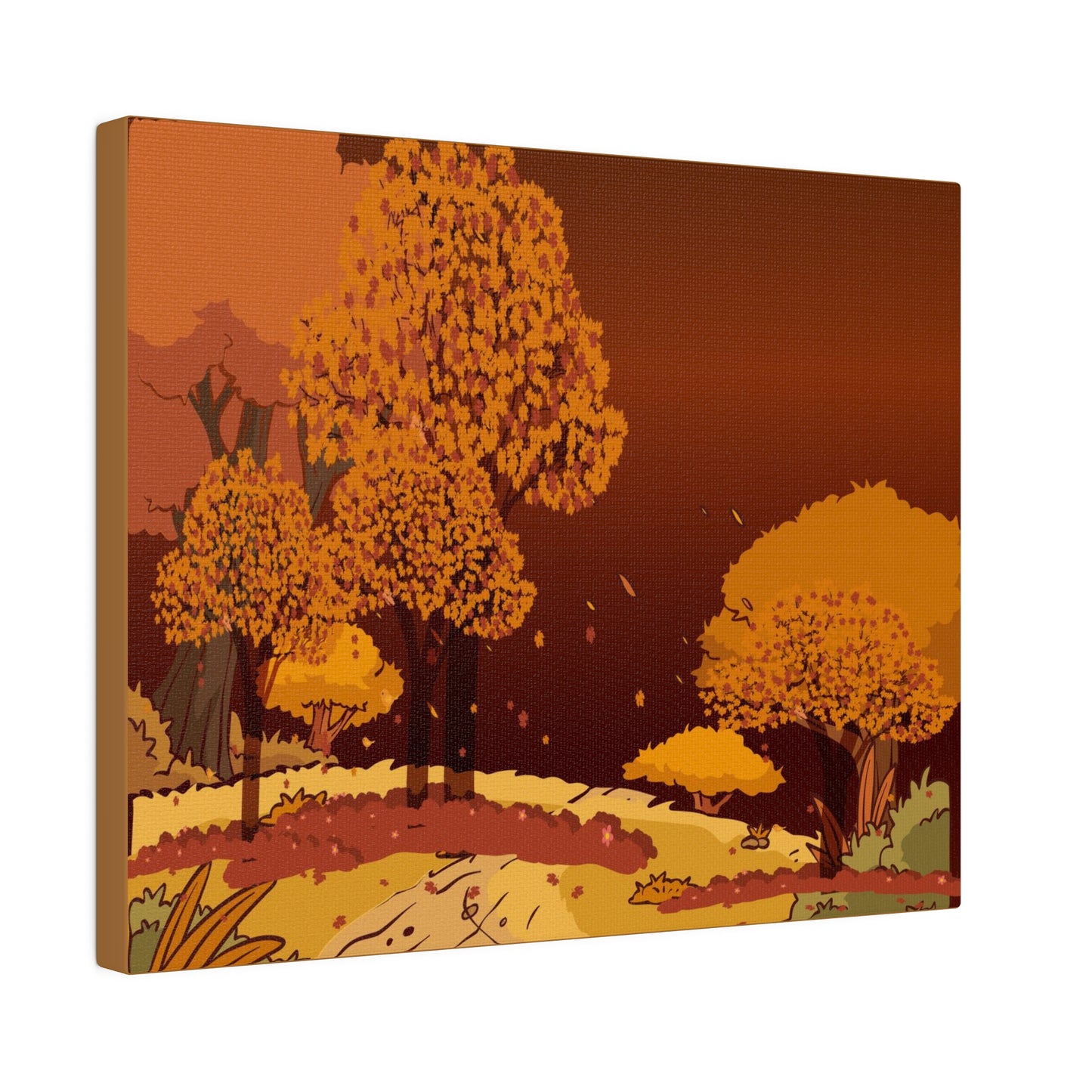 Autumn Bliss Canvas, Stretched, 0.75"