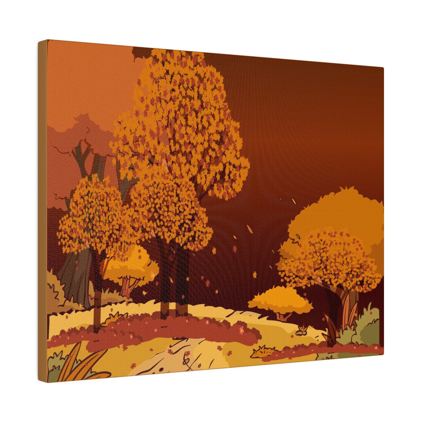 Autumn Bliss Canvas, Stretched, 0.75"