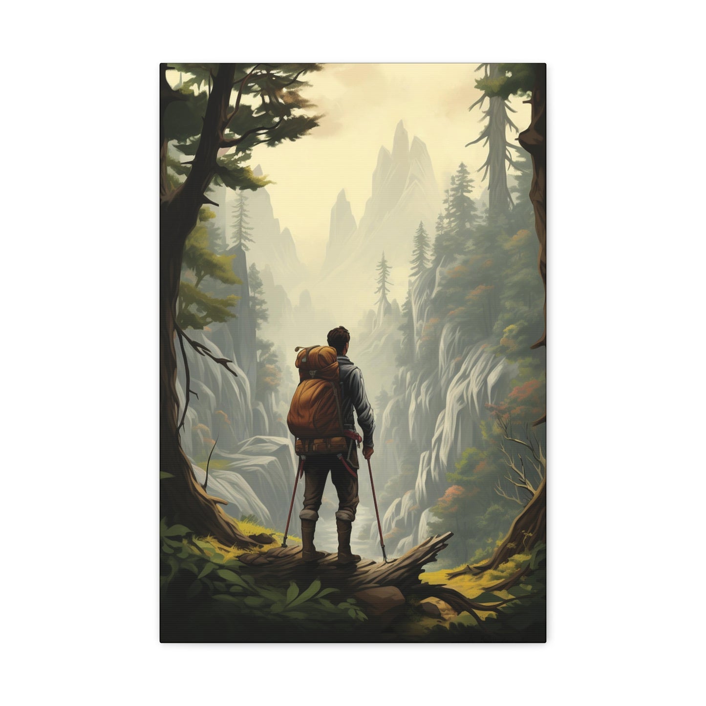 Adventure Hike Canvas - Explore the outdoors