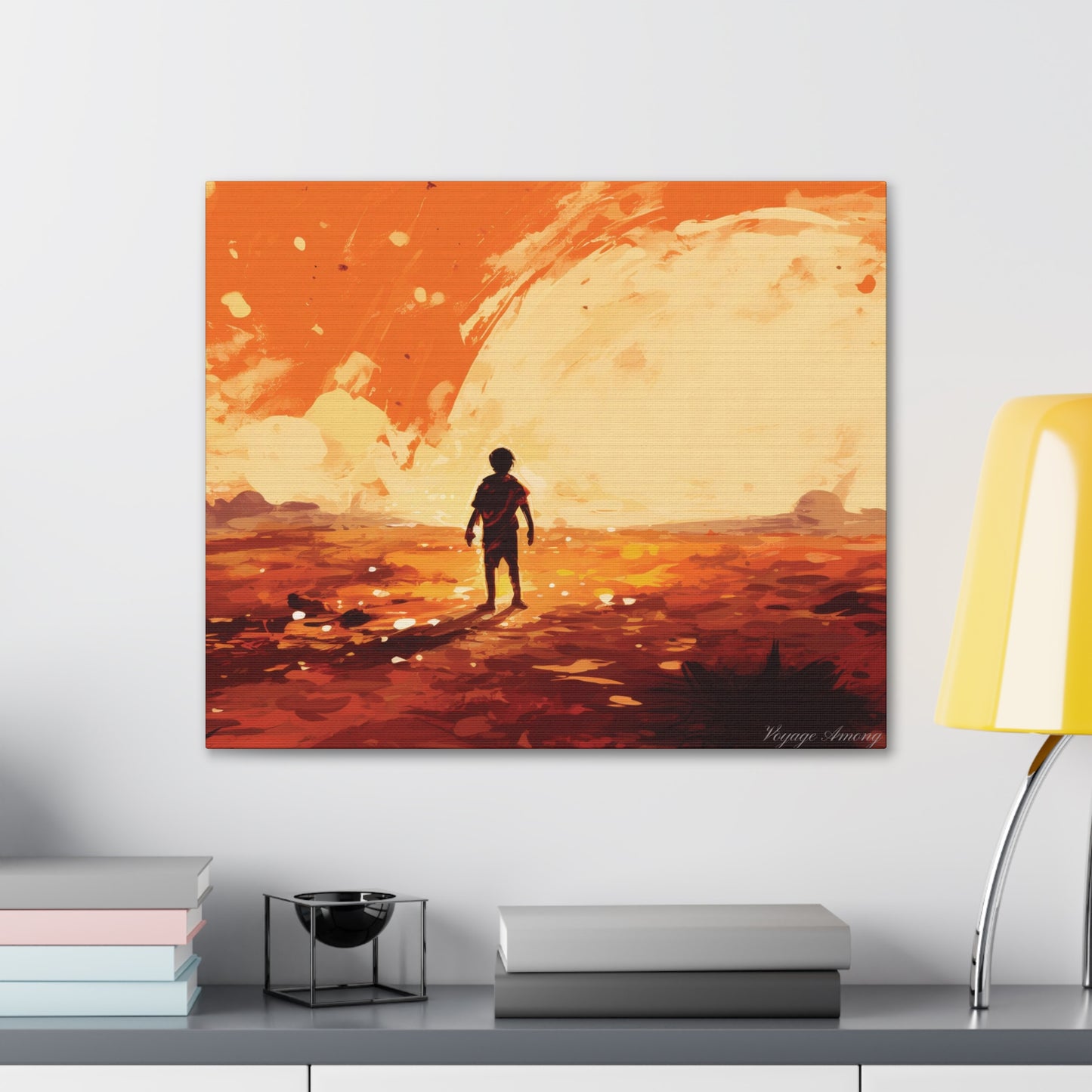 "Embracing the Light," Canvas Wrap