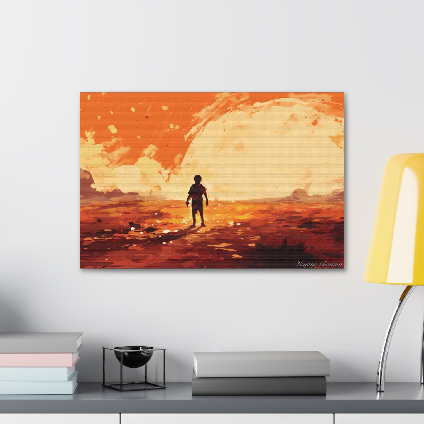 "Embracing the Light," Canvas Wrap