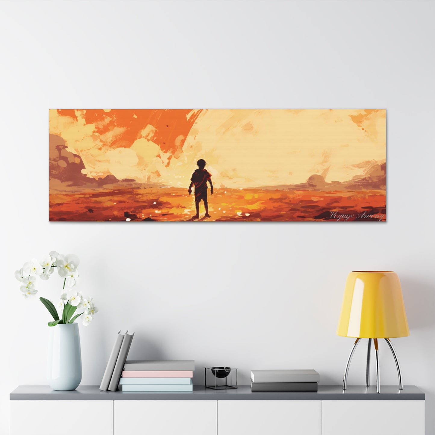 "Embracing the Light," Canvas Wrap