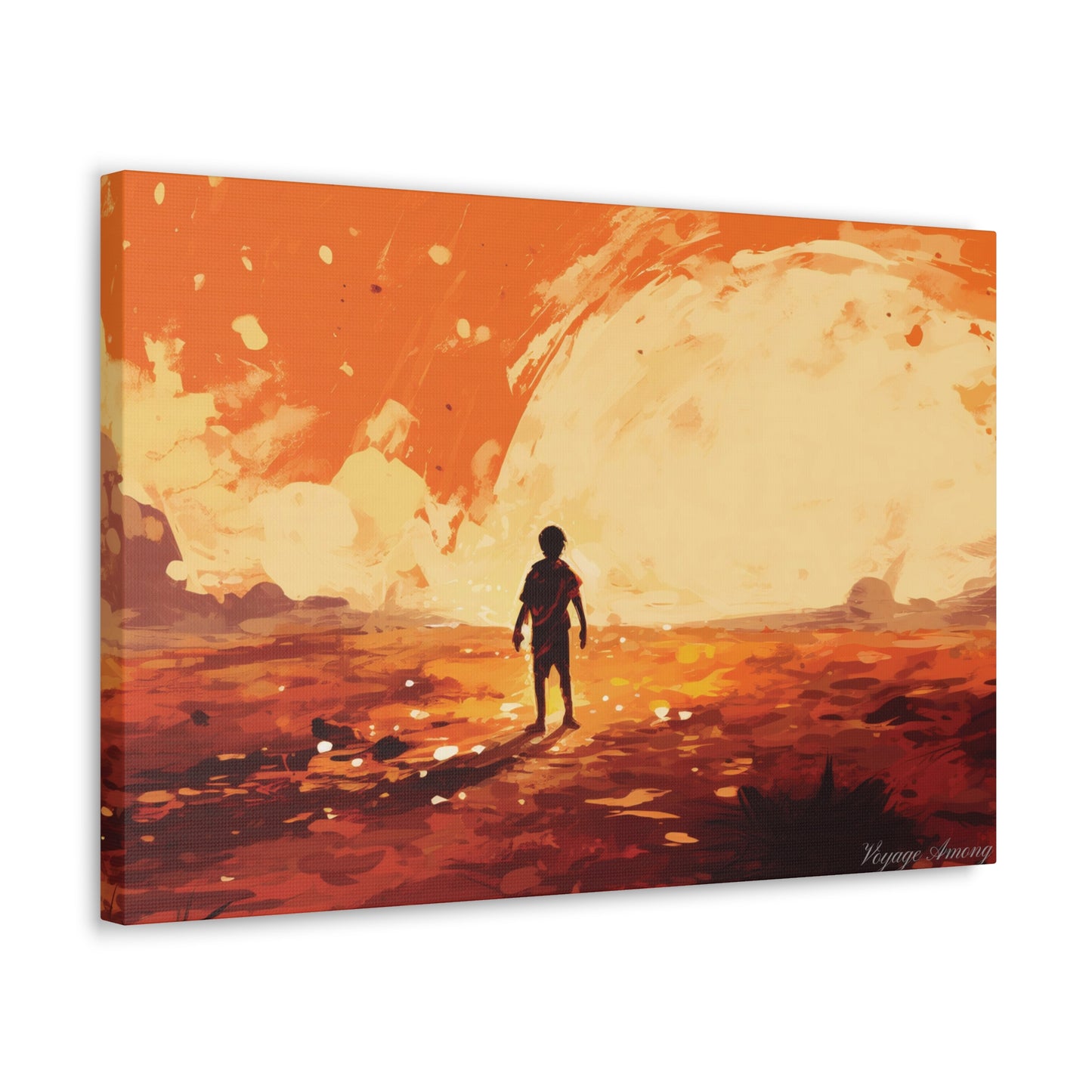 "Embracing the Light," Canvas Wrap