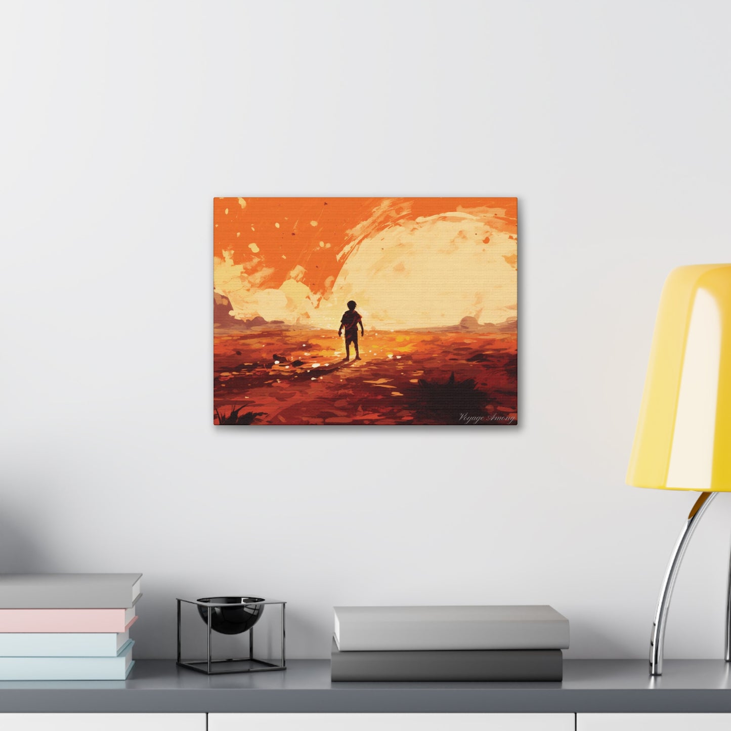 "Embracing the Light," Canvas Wrap