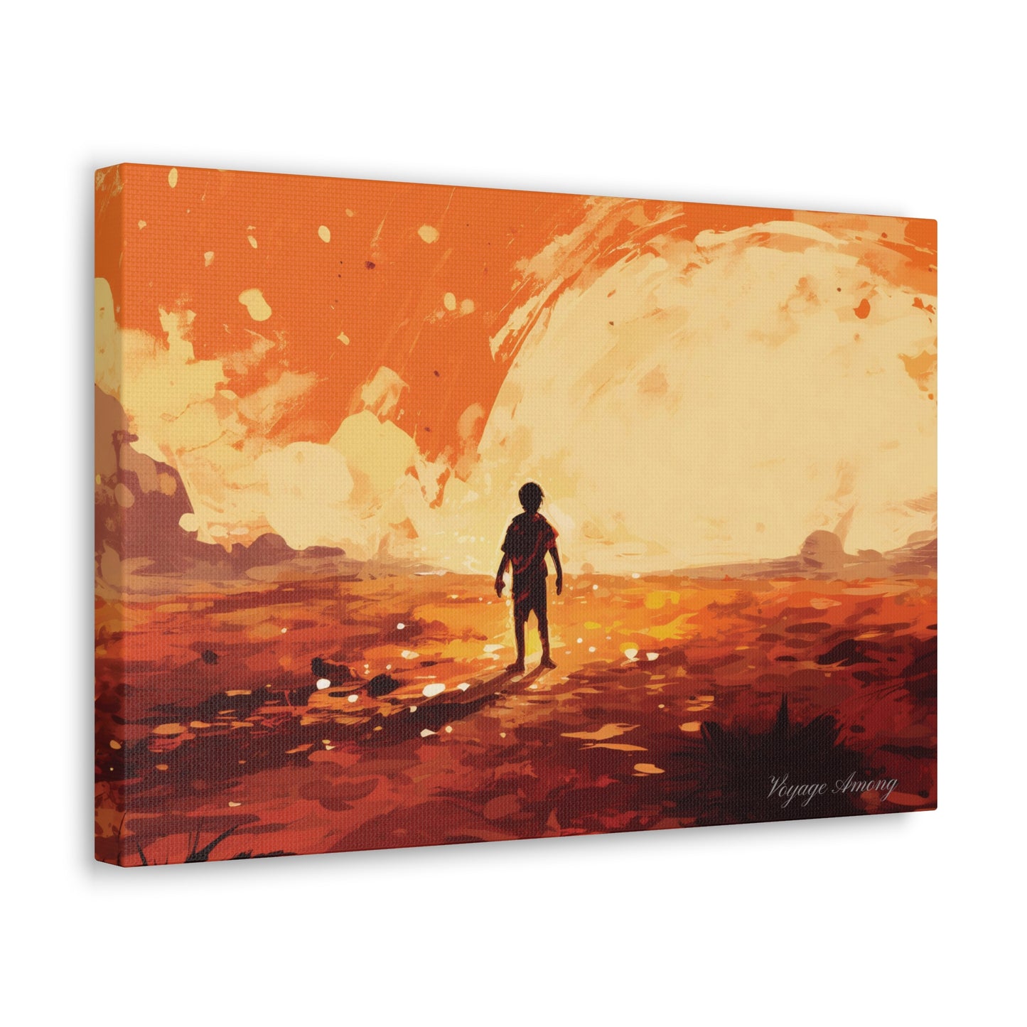 "Embracing the Light," Canvas Wrap