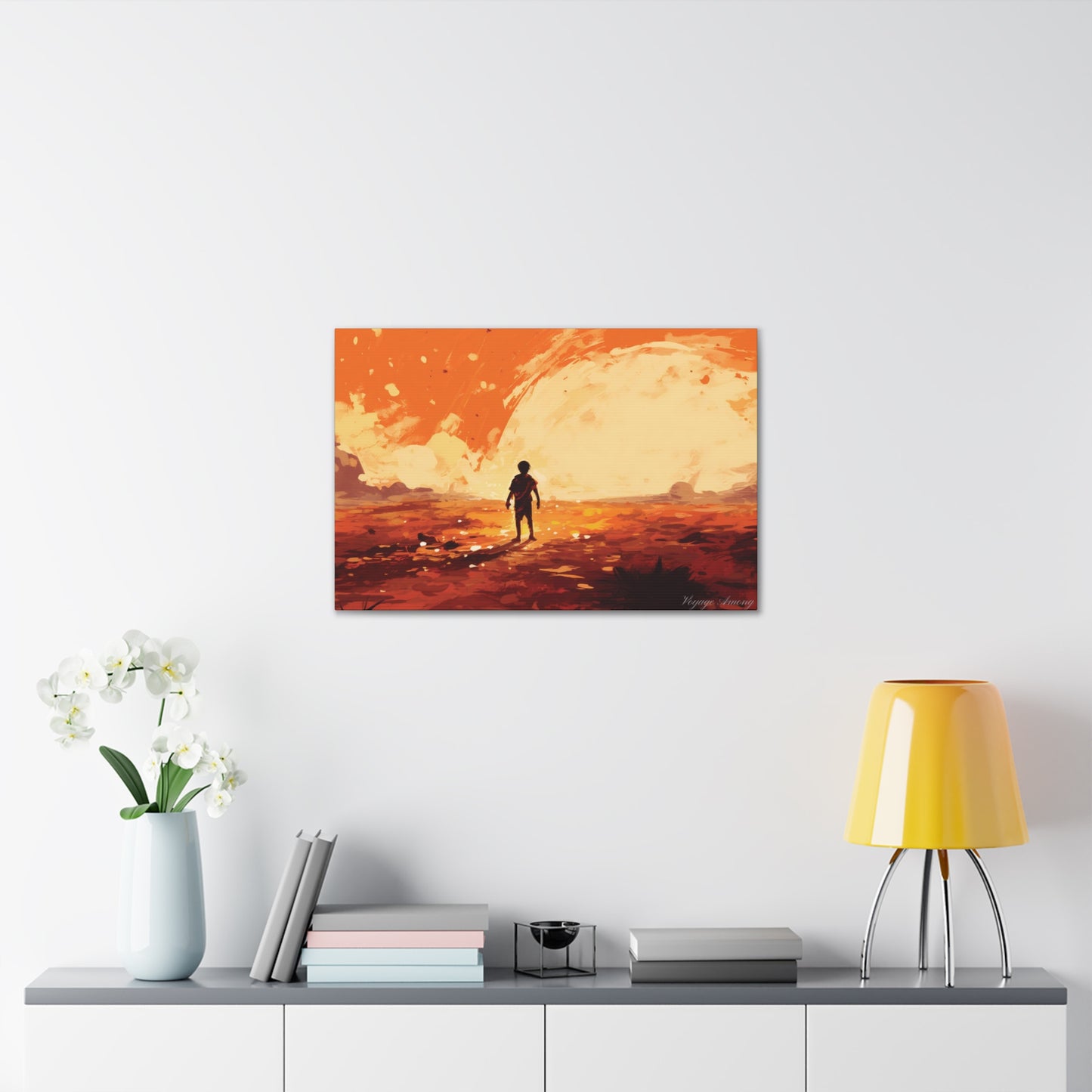 "Embracing the Light," Canvas Wrap